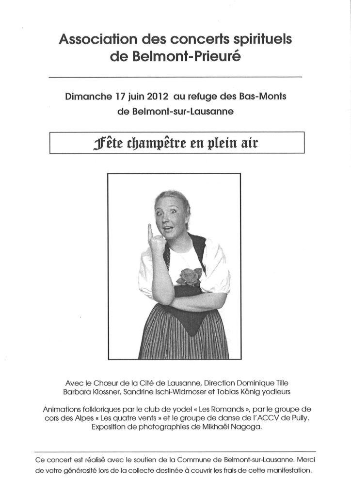 Fête champêtre en plein air - Peter Roth : Sankt Johanner Messe