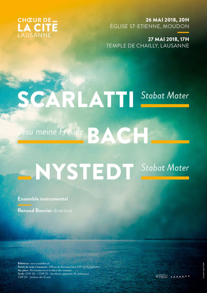 Stabat Mater de Scarlatti et de Nystedt, Motet 227 de Bach