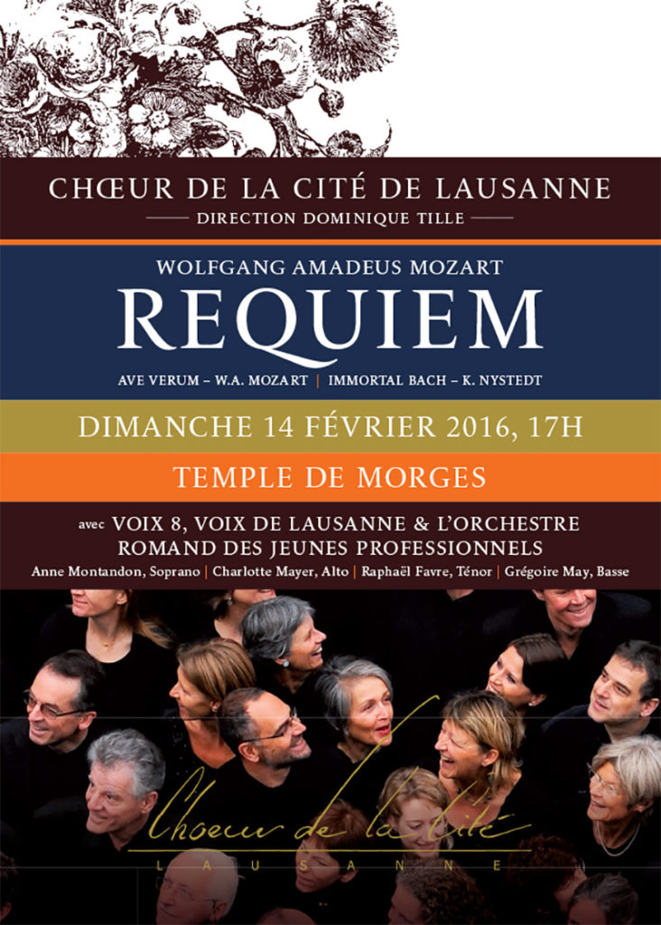 Requiem de WA Mozart / Ave verum / Alleluia - Georg Friedrich Haendel
