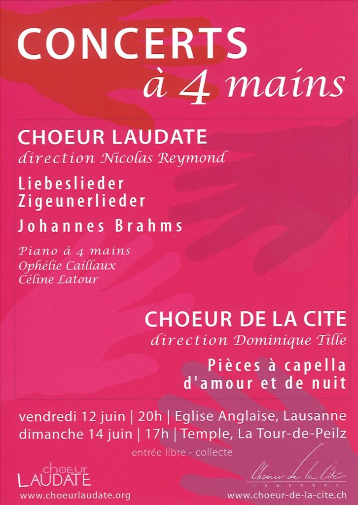 Concerts à 4 mains