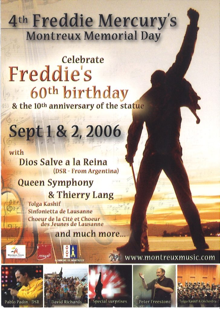 4th Freddie Mercury's Montreux Memorial Day