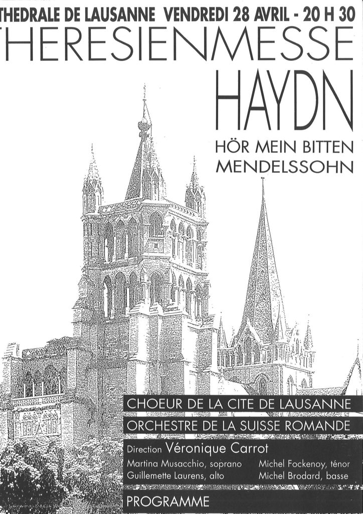 Haydn: Theresienmesse - Mendelssohn: Hör mein Bitten
