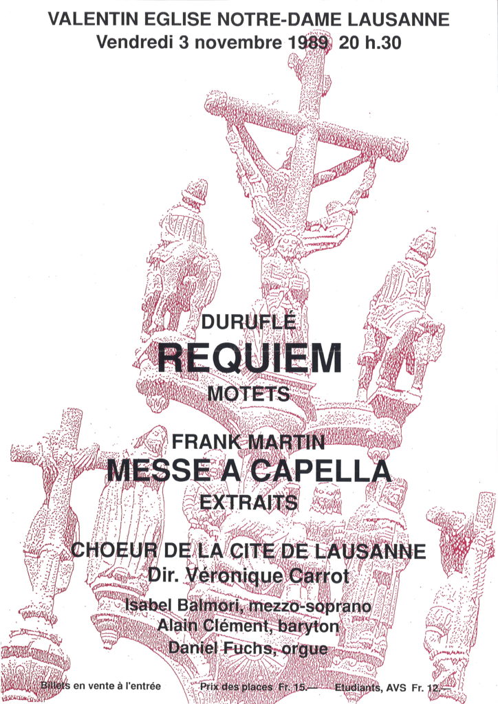 Duruflé: Requiem; Motets - Martin: Mes a capella (extraits)