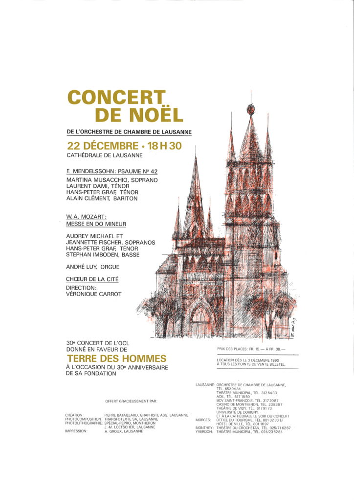 Concert de Noël - Mozart: Messe en do mineur - Mendelssohn: Psaume 42