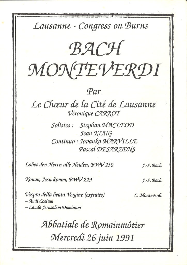 Bach - Monteverdi