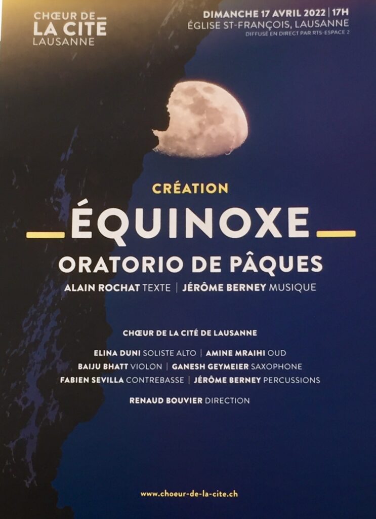 Equinoxe - Oratorio de Pâques
