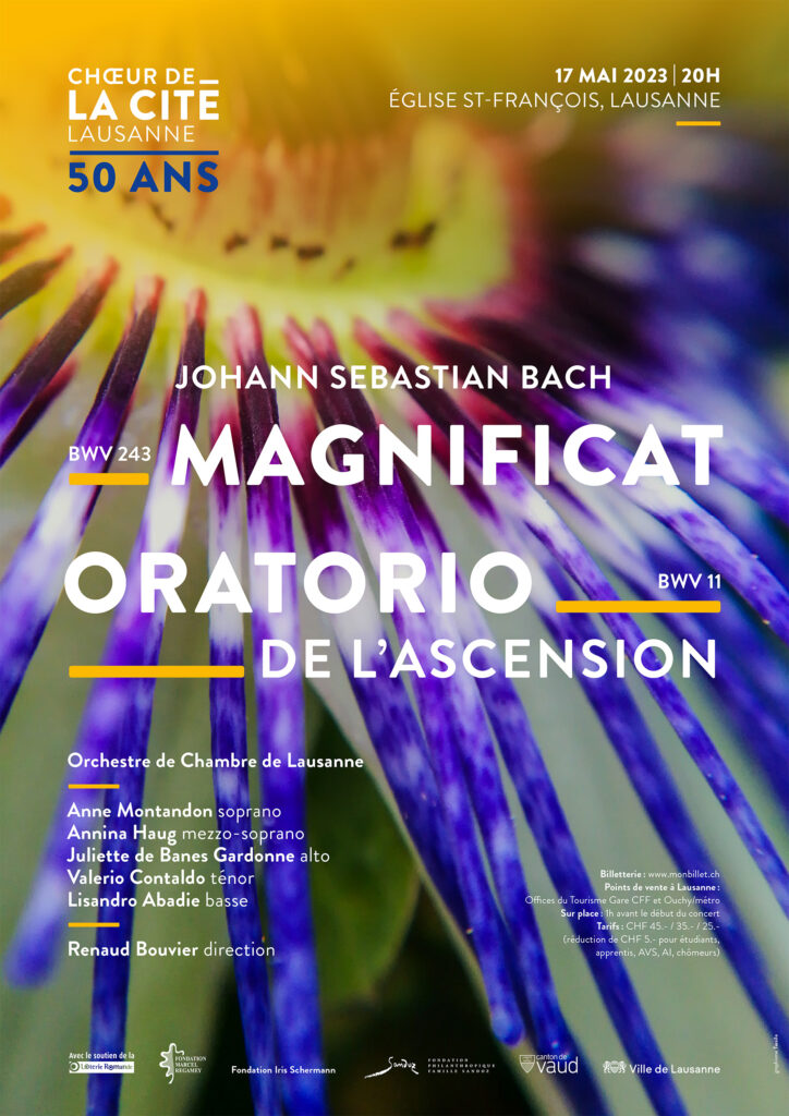 Magnificat (BWV 243) - Oratorio de l'Ascension (BWV 11) de J.- S. Bach